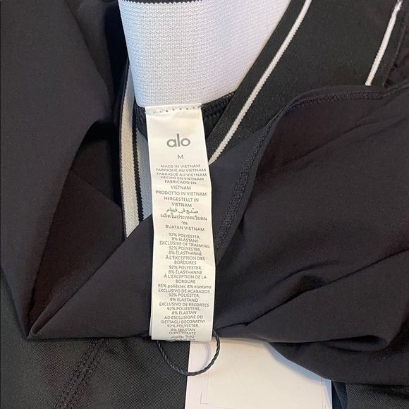 NWT Alo Yoga Black Match Point Tennis Skirt - Size Medium - Picture 5 of 8